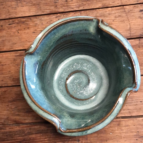 POTSALOT Ceramic Art Pottery Bread Serving Bowl New Orleans LA 2013 - Picture 2 of 12